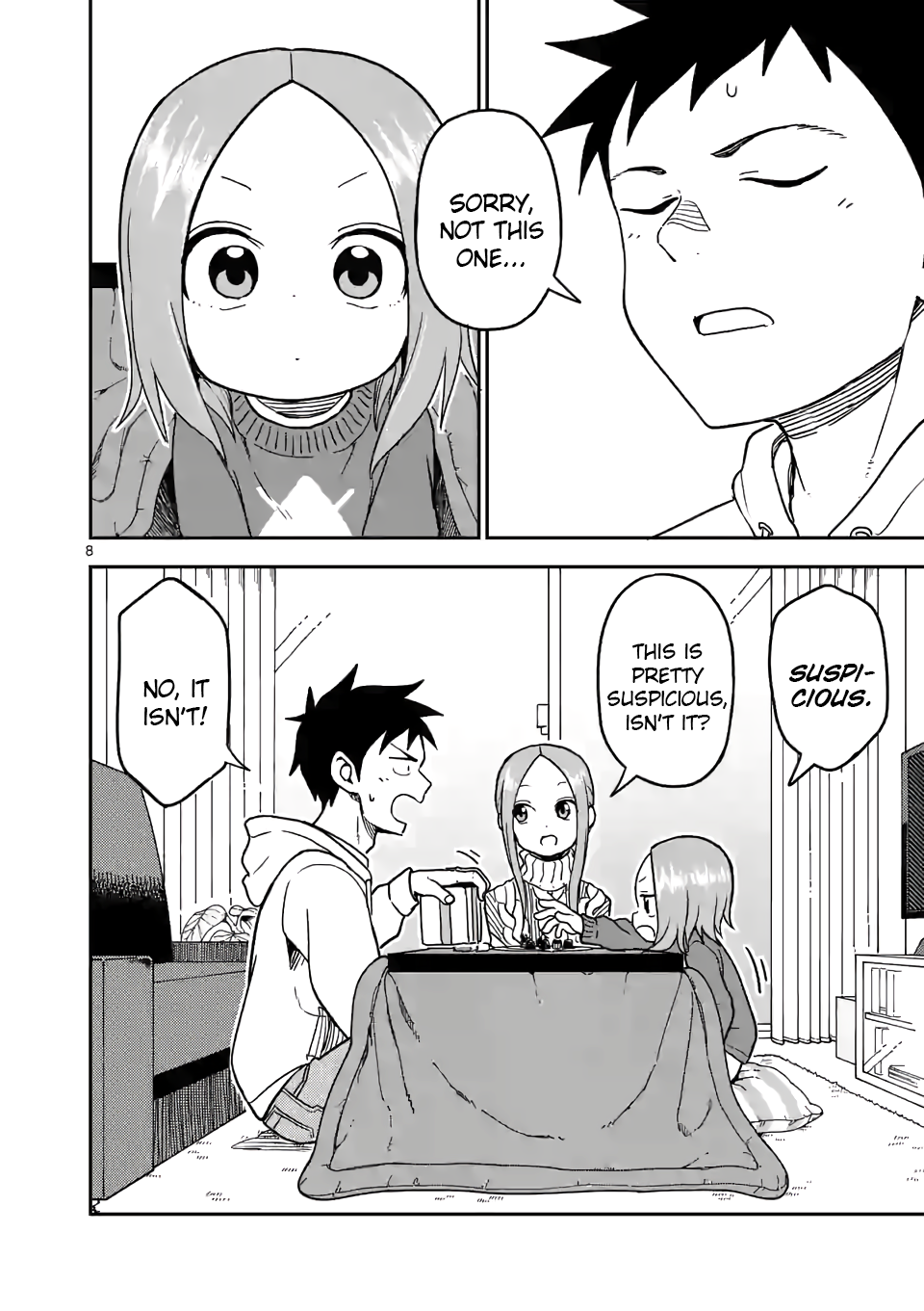 Karakai Jouzu no (Moto) Takagi-san Chapter 122 8